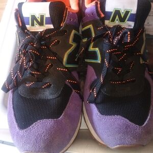 New Balance Men's Sneakers in Purple and Black